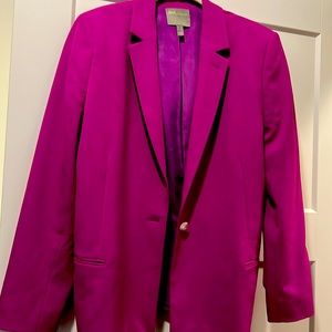 ASOS BLAZER with cream buttons. Beautiful magenta color.